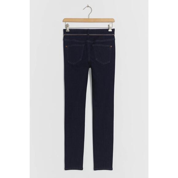 New Anthropologie Pilcro High-Rise Metallic-Stitch Skinny Jeans $138 PLUS 20W - Picture 5 of 6
